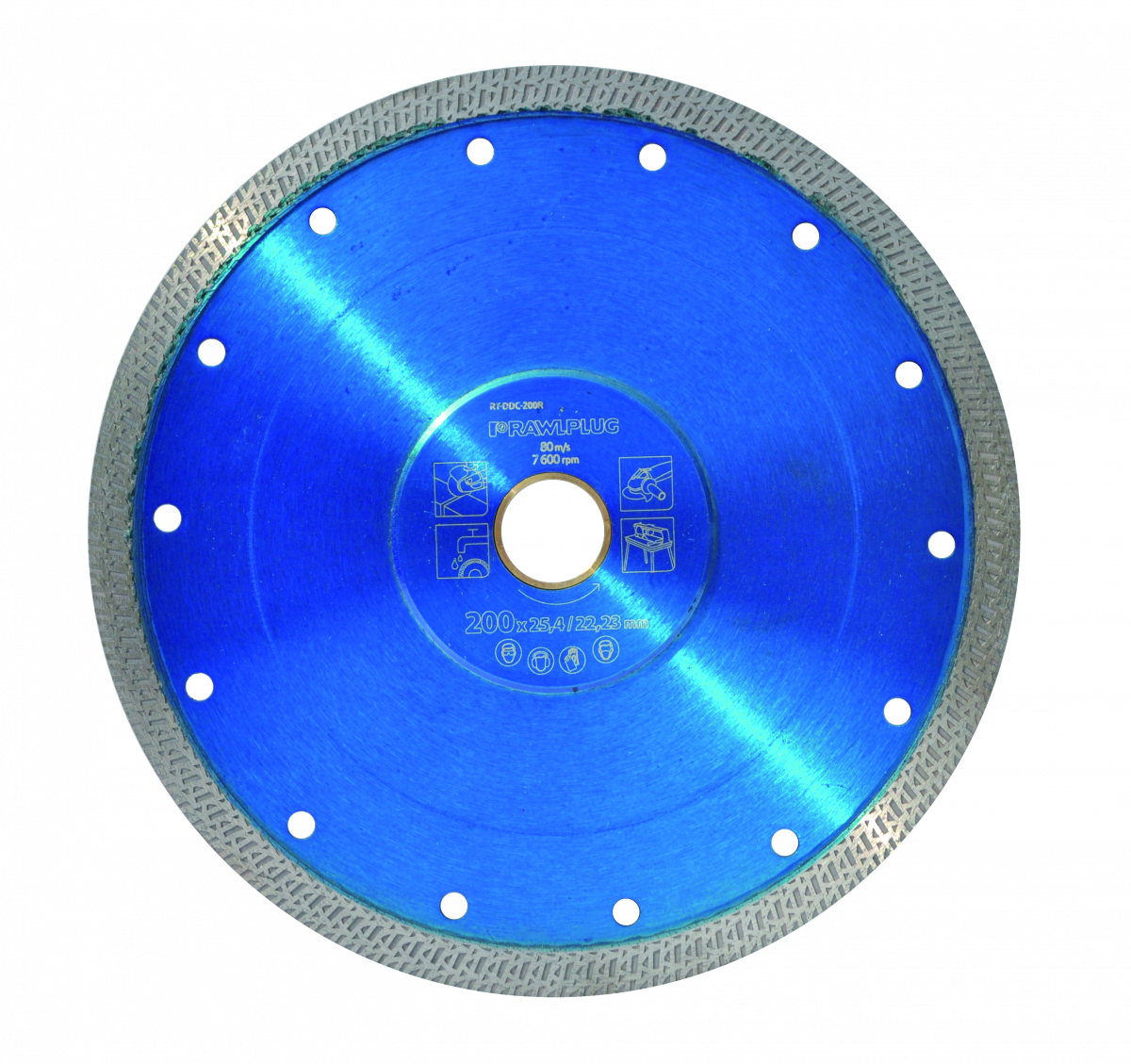 RT-DDC Deimantinis ytin plonas šlifavimo diskas keramikai pjauti